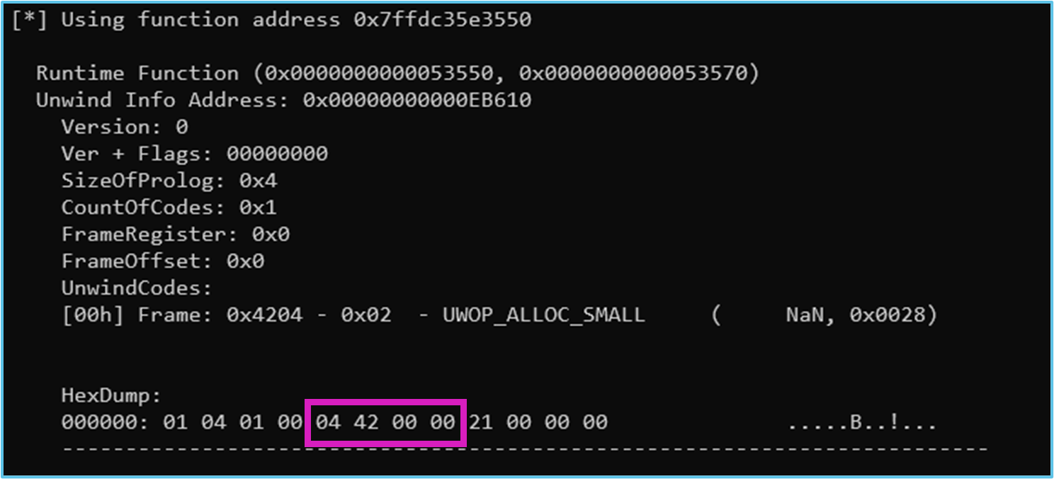 Unwind Code Inspection
